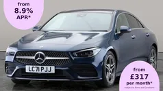 Blue Used 2021 Mercedes CLA180 AMG Line Premium Plus Sedan | £23,771 (Fair price)
