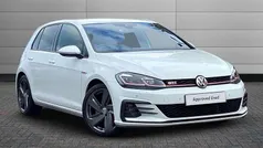 Pure white Used 2019 VW Golf VII GTI Hatchback | £21,495 (Fair price)