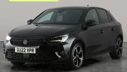 Used Vauxhall Corsa Edition 131 HP (96 kW) 2022 Black Hatchback
