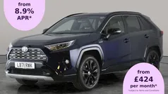 Blue Used 2022 Toyota RAV4 Hybrid SUV | £27,625 (Good price)