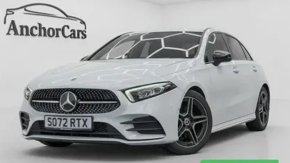 Used Mercedes A180 Executive 136 HP (100 kW) 2022 White Hatchback