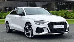White Used 2023 Audi A3 Black Edition Sedan | £25,450 (Fair price)