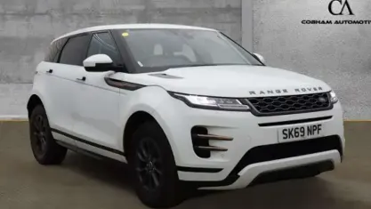Used Land Rover Range Rover evoque R-Dynamic 152 HP (111 kW) 2019 White SUV
