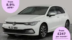 White Used 2022 VW Golf VIII Active Hatchback | £17,436 (Fair price)