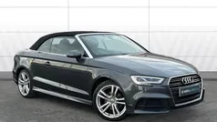 Grey Used 2018 Audi A3 Cabriolet S-Line Cabriolet | £17,529 (Fair price)