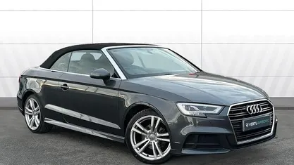 Grey Used 2018 Audi A3 Cabriolet S-Line Cabriolet | £15,872 (Fair price)