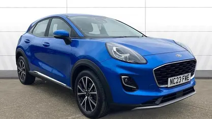 Used Ford Puma Titanium 125 HP (91 kW) 2023 Blue SUV