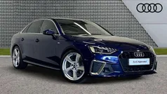 Blue Used 2023 Audi A4 S-Line Sedan | £24,995 (Fair price)