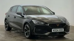 Midnight black Used 2024 Cupra Leon Hatchback | £20,390 (Fair price)