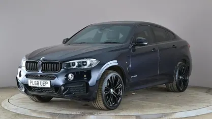 Used BMW X6 M Sport 258 HP (189 kW) 2018 Black SUV