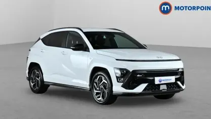 Used Hyundai Kona N Line 129 HP (94 kW) 2024 White SUV