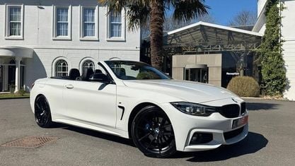Usado BMW 420 M Sport 190 HP (139 kW) 2020 Branco Cabrios