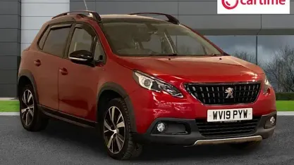 Used Peugeot 2008 GT-line 110 HP (80 kW) 2019 Red SUV