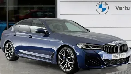 Used BMW 530e M Sport 292 HP (214 kW) 2023 Blue Sedan
