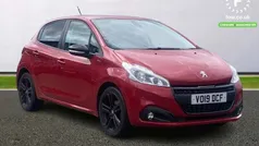 Red Used 2018 Peugeot 208 GT-line Hatchback | £8,299 (Fair price)