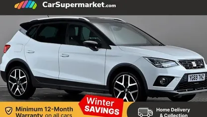 White Used 2019 Seat Arona FR Sport SUV | £11,997 (Fair price)