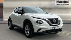 White Used 2021 Nissan Juke N-Connecta SUV | £12,999 (Fair price)