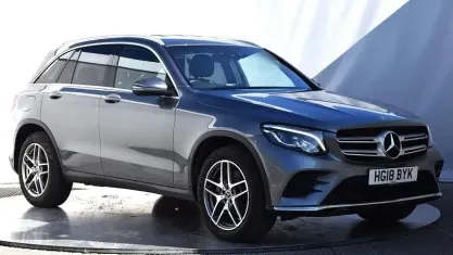 Used Mercedes GLC250 AMG line 211 HP (155 kW) 2018 Grey SUV