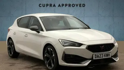 Used Cupra Leon 150 HP (110 kW) 2023 White Hatchback