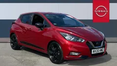 Red Used 2020 Nissan Micra Hatchback | £9,449 (Fair price)