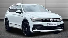 White Used 2021 VW Tiguan Allspace R-line SUV | £27,995 (Fair price)