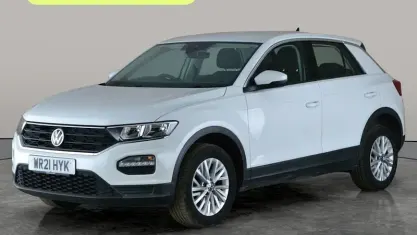 Used VW T-Roc S 110 HP (80 kW) 2021 White SUV
