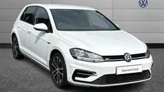 White Used 2018 VW Golf VII R-line Hatchback | £14,223 (Fair price)