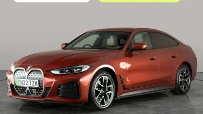 Used BMW i4 M Sport 250 kW (340 HP) 2022 Orange Sedan