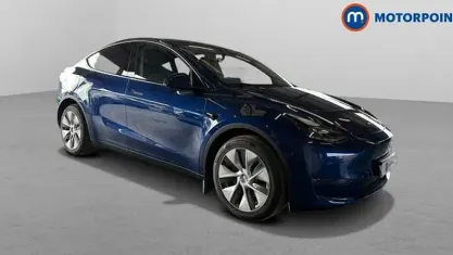 Used Tesla Model Y Long Range AWD 378 kW (514 HP) 2023 Blue SUV