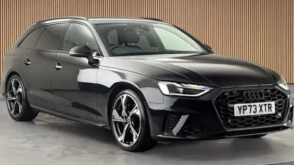 Used Audi A4 Black Edition 204 HP (150 kW) 2023 Mythos black metallic/mythos black metallic Estate