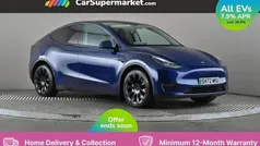 Blue Used 2022 Tesla Model Y Long Range SUV | £25,697 (Fair price)