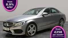 Grey Used 2017 Mercedes C250 AMG line Sedan | £14,530 (Fair price)