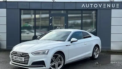 Used Audi A5 S-Line 286 HP (210 kW) 2017 White Coupe