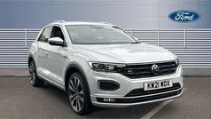 Silver Used 2021 VW T-Roc R-line SUV | £21,305 (Fair price)