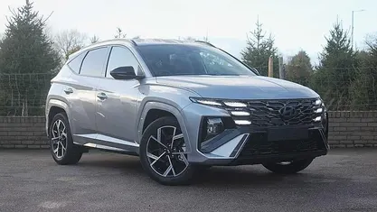 White New 2025 Hyundai Tucson N Line SUV | £31,999 (Super price)