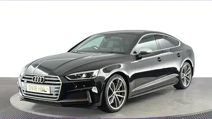 Black Used 2018 Audi S5 Sportback Advanced Hatchback | £21,260 (Fair price)