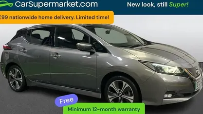 Used Nissan Leaf N-Connecta 110 kW (150 HP) 2021 Grey Hatchback
