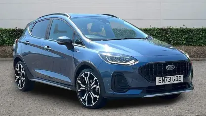 Used Ford Fiesta Active X 125 HP (91 kW) 2023 Blue Hatchback