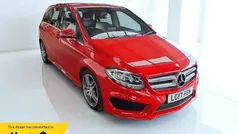 Red Used 2017 Mercedes B200 AMG line MPV | £11,990 (Fair price)