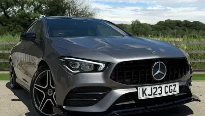 Used Mercedes CLA180 Executive 136 HP (100 kW) 2022 Grey Coupe