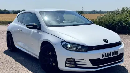 Used VW Scirocco R-line 150 HP (110 kW) 2014 White Coupe