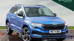 Blue Used 2024 Skoda Karoq SportLine SUV | £29,300 (Fair price)