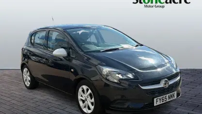 Used Vauxhall Corsa 90 HP (66 kW) 2015 Black Hatchback