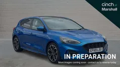 Blue Used 2019 Ford Focus ST-Line X Hatchback | £13,848 (Fair price)