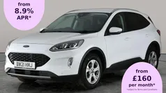White Used 2021 Ford Kuga Zetec SUV | £12,528 (Good price)