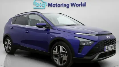 Used Hyundai Bayon Premium 101 HP (74 kW) 2023 Blue SUV