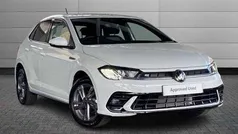 Pure white Used 2025 VW Polo R-line Hatchback | £20,944 (Fair price)