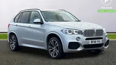 Silver Used 2018 BMW X5 M Sport SUV | £29,399 (Fair price)