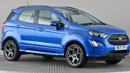 Used Ford Ecosport ST-Line 125 HP (91 kW) 2021 Blue SUV