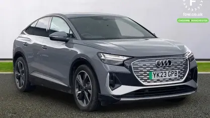 Used Audi Q4 Sportback e-tron S-Line 219 kW (299 HP) 2023 Grey SUV